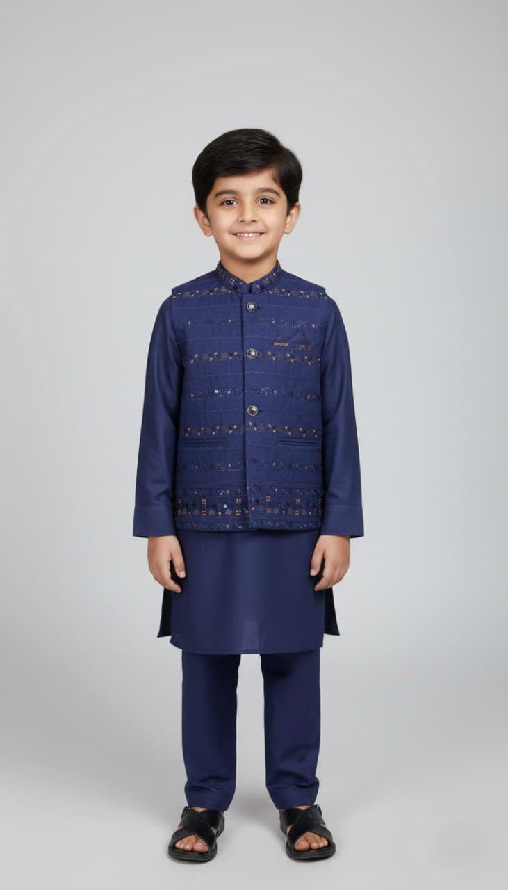 WaistCoat Trouser Suit 24-010