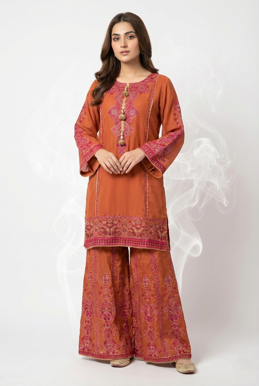 Sharara Suit 586-494
