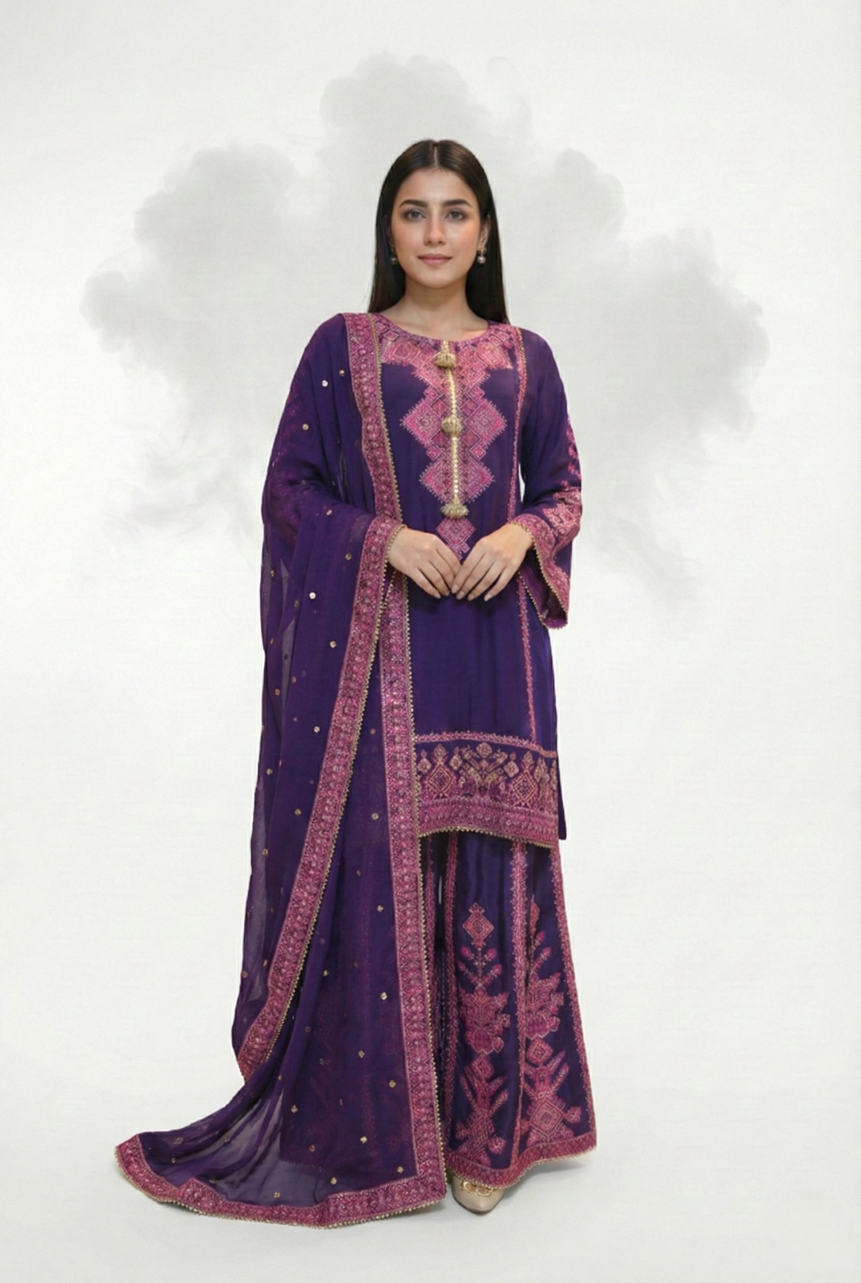 Sharara Suit 586-494