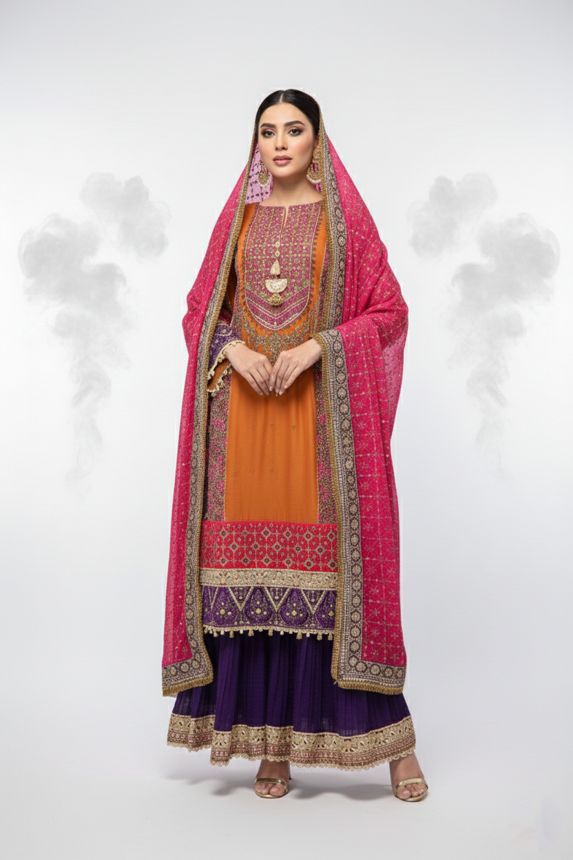Sharara Suit 586-500