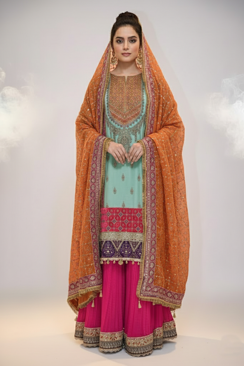 Sharara Suit 586-500