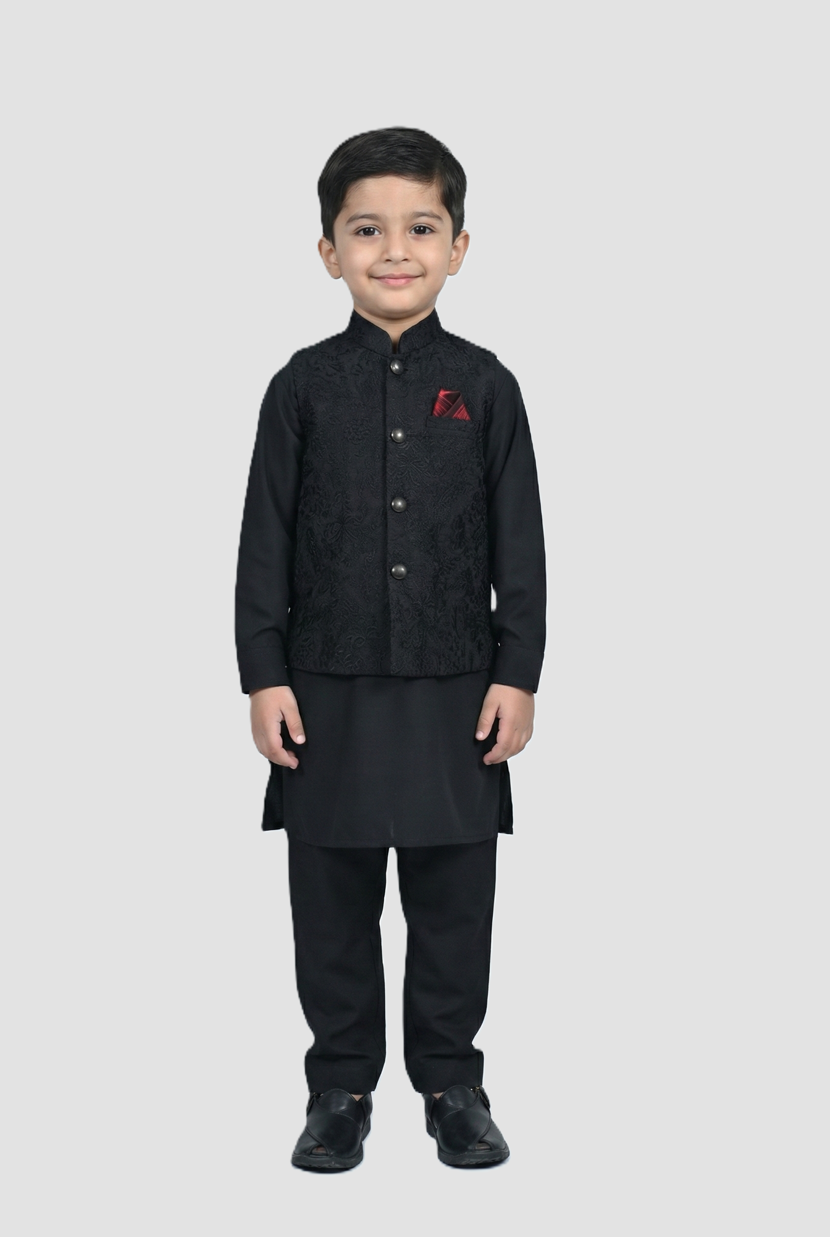 WaistCoat Shalwar Suit 986-K-3684-A