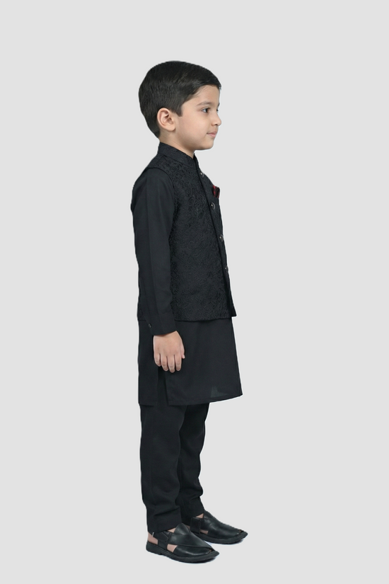 WaistCoat Shalwar Suit 986-K-3684-A