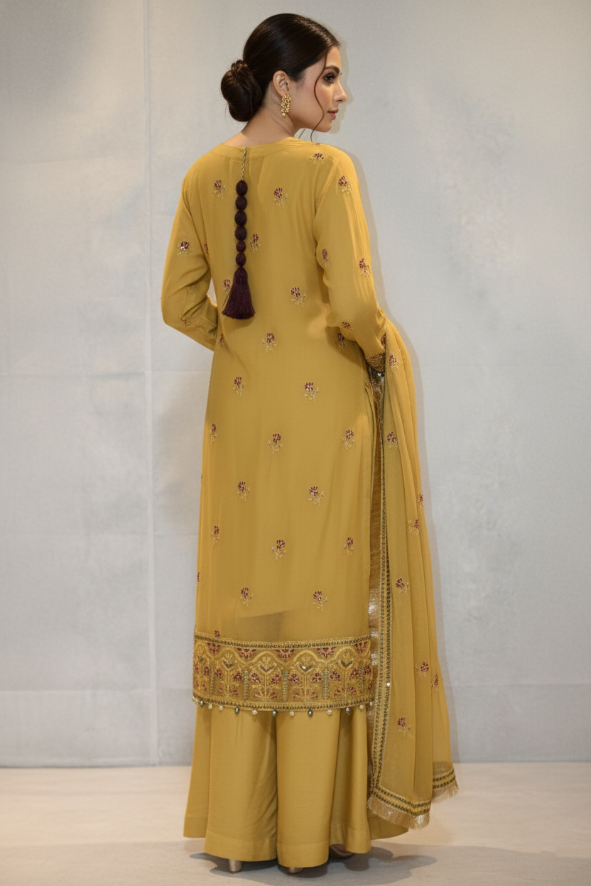 Sharara Suit AL-4105