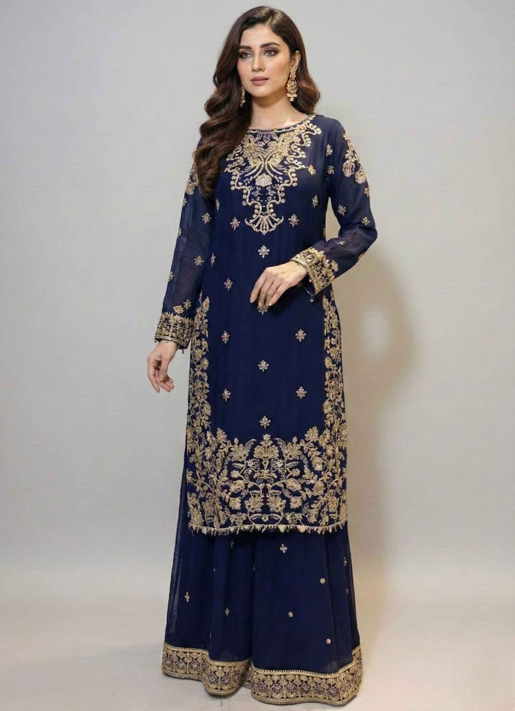 Sharara Suit AL-4164