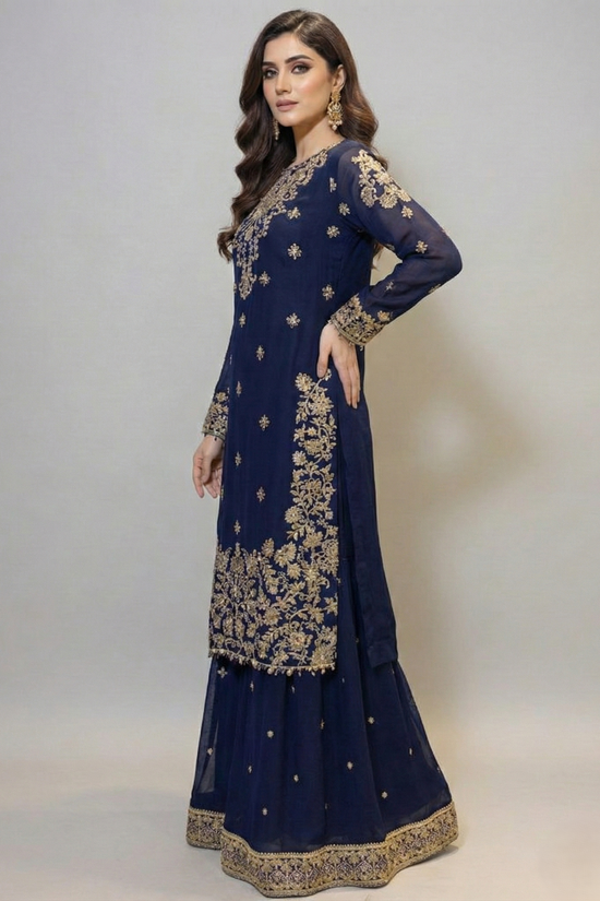 Sharara Suit AL-4164