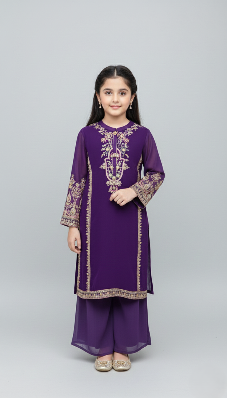 Sharara Suit AL-4210