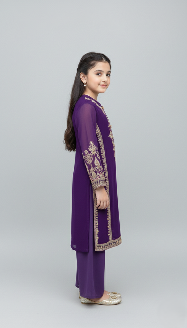 Sharara Suit AL-4210
