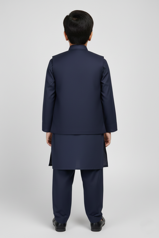 Waistcoat Trouser Suit Brand B-642