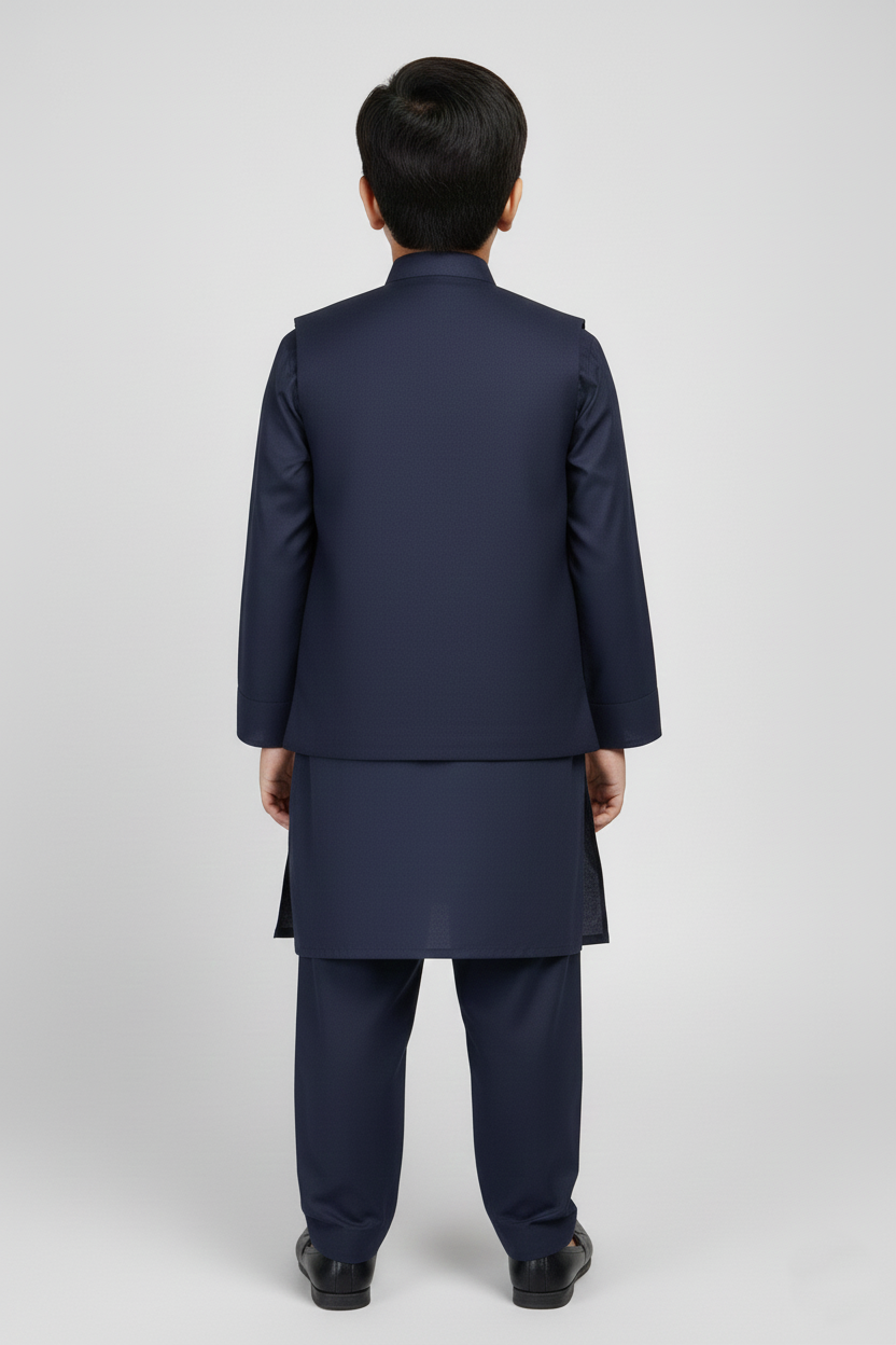 Waistcoat Trouser Suit Brand B-642