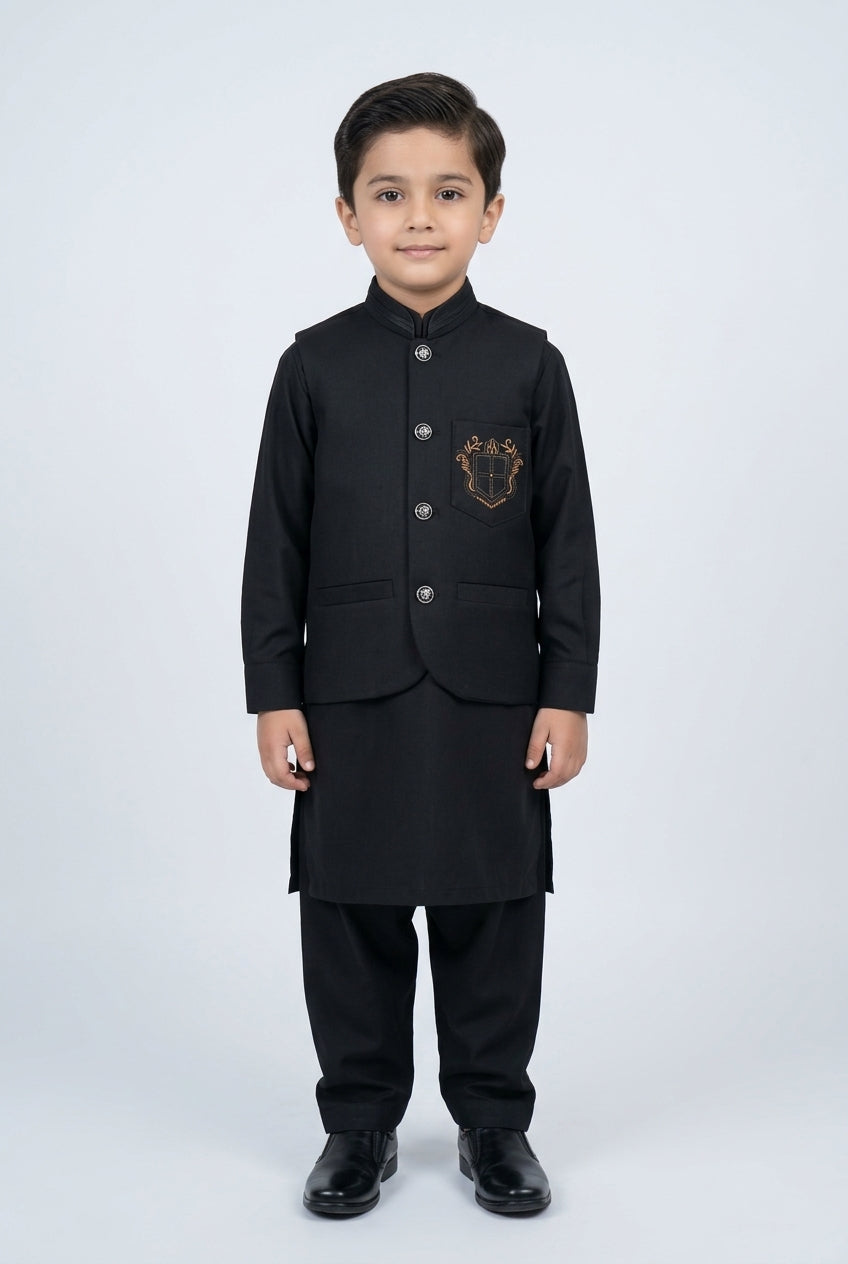 WaistCoat Shalwar Suit 684-622