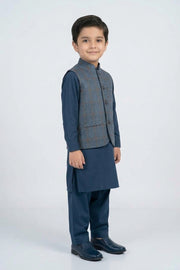 WaistCoat Shalwar Suit 684-605