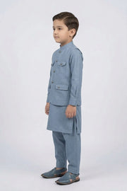 WaistCoat Shalwar Suit 684-619