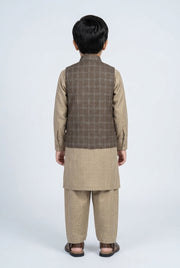 WaistCoat Shalwar Suit 684-642