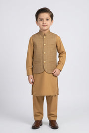 WaistCoat Shalwar Suit 684-605