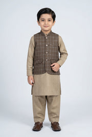 WaistCoat Shalwar Suit 684-642