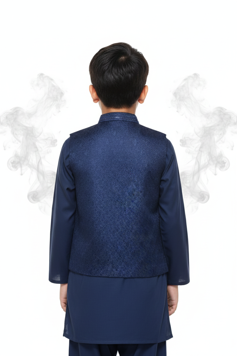 WaistCoat Shalwar Suit 26-002