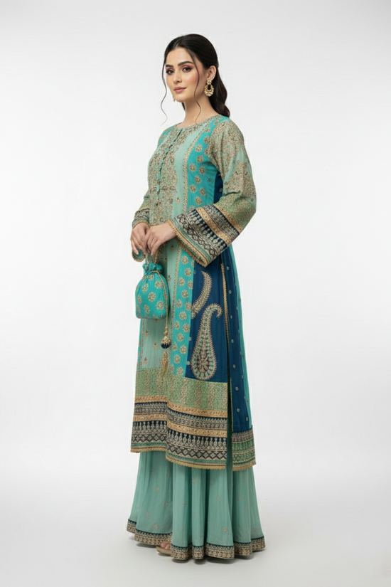 Sharara Suit 586-501