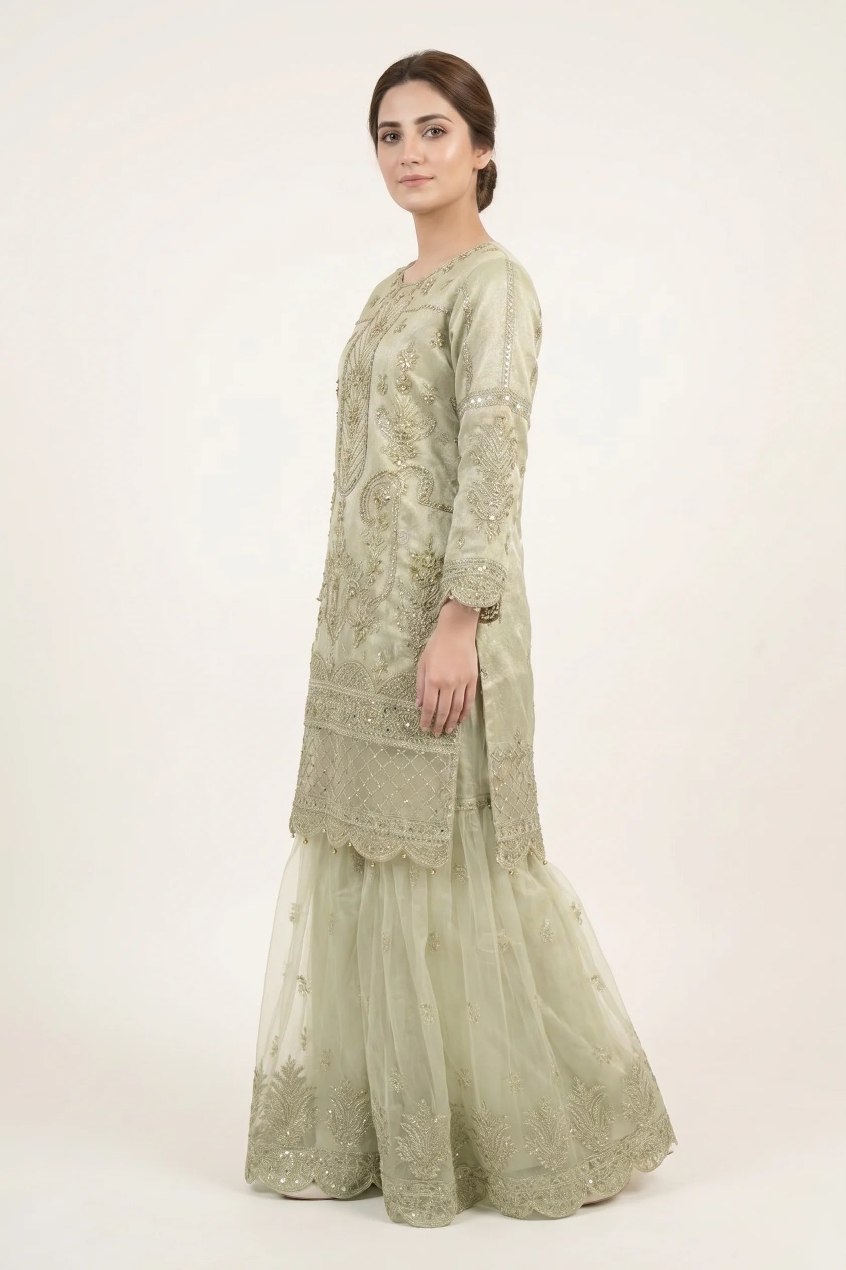 Sharara Suit 1585-9089