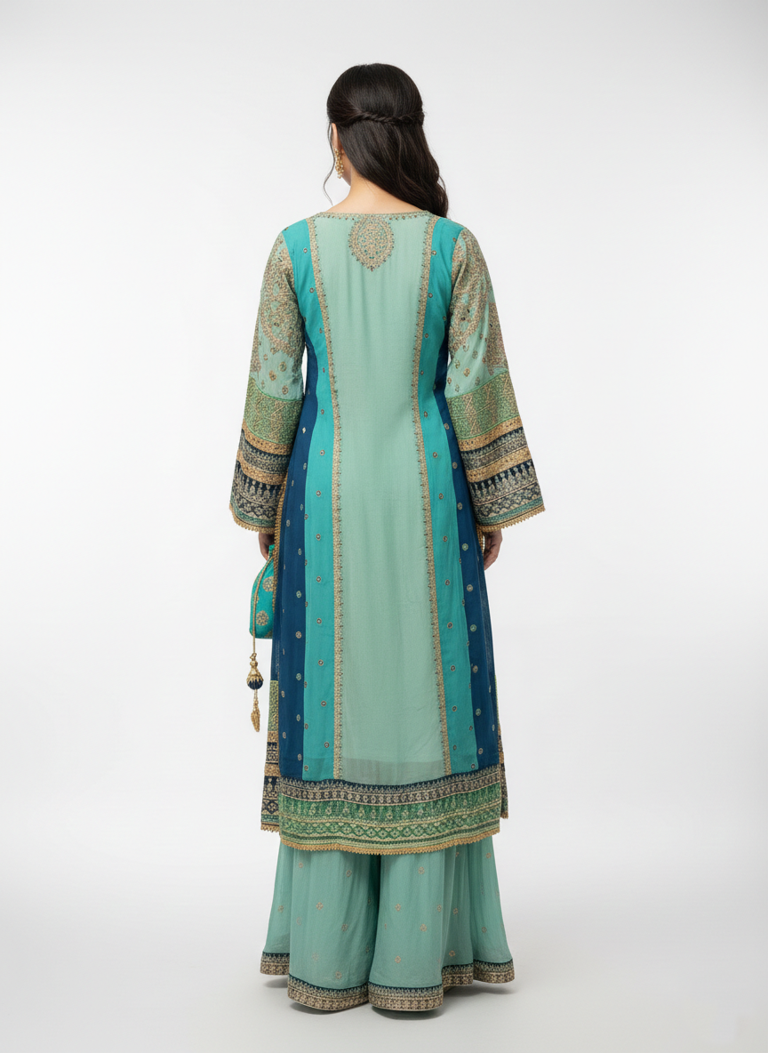 Sharara Suit 586-501