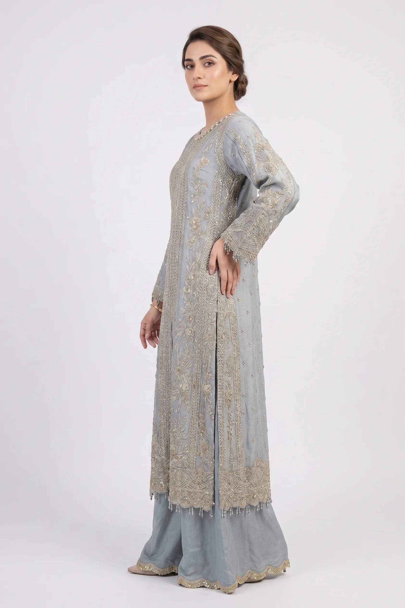 Sharara Suit 124-AL-3881