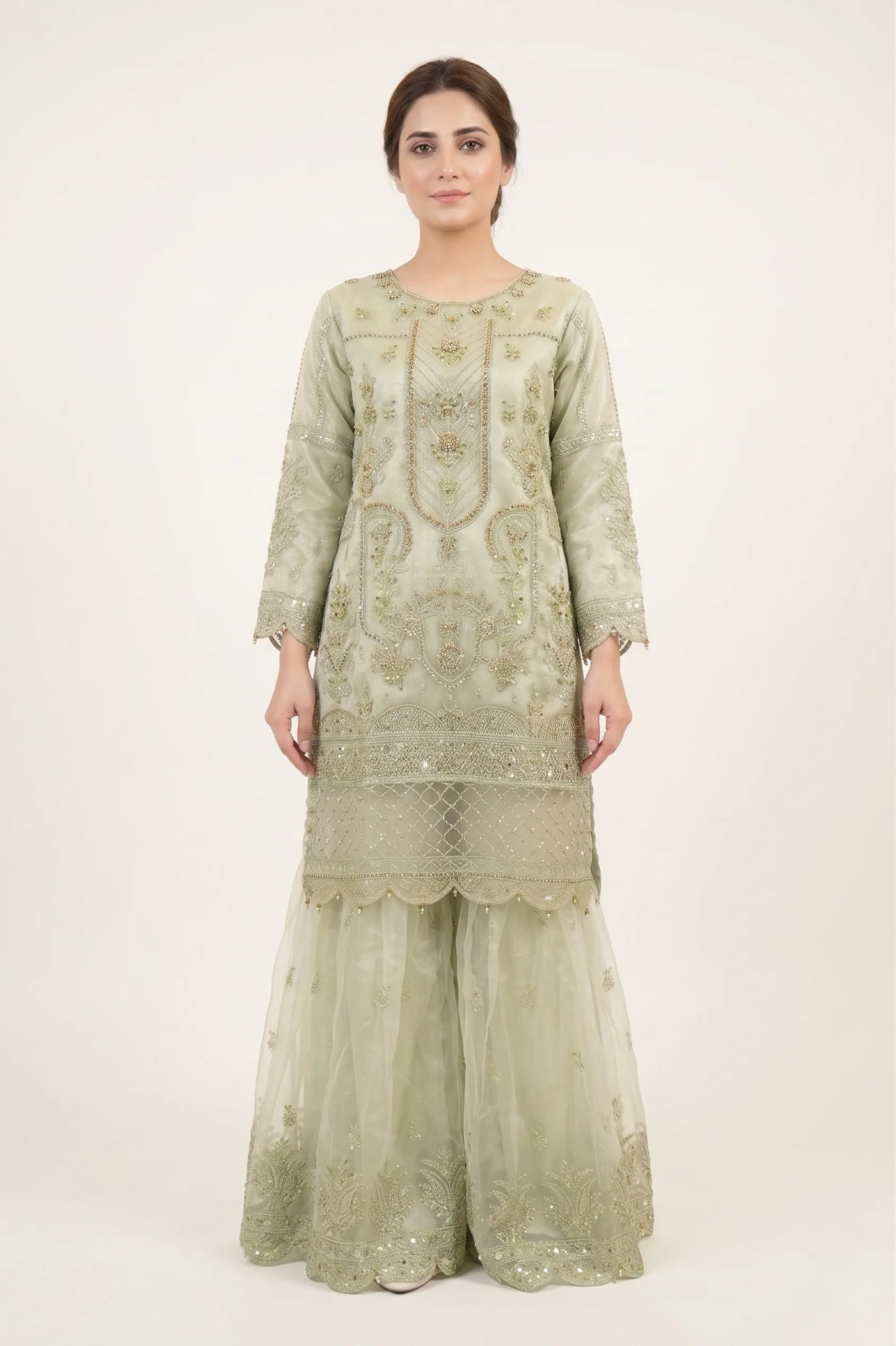 Sharara Suit 1585-9089