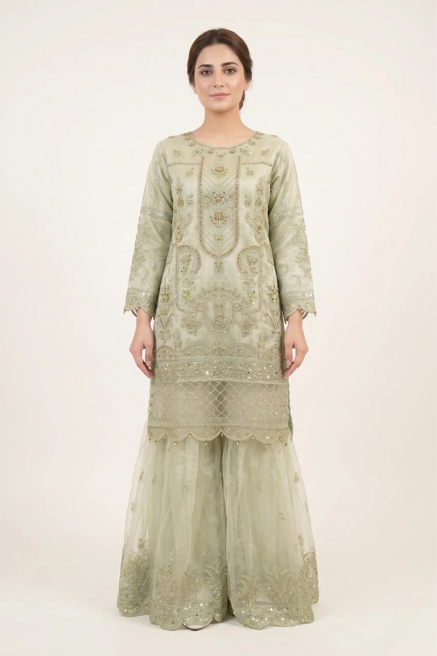 Sharara Suit 1585-9089