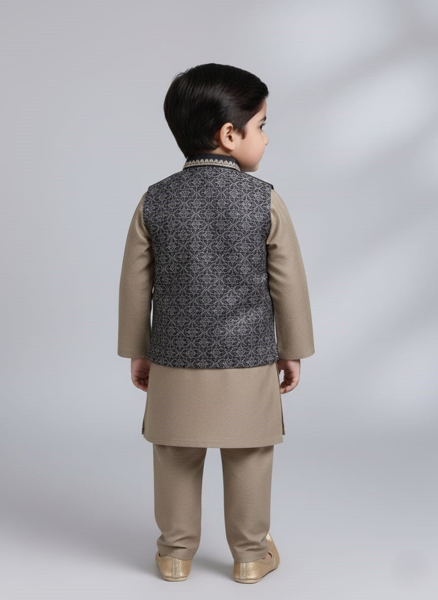 Prince Coat Trouser Suit J-385