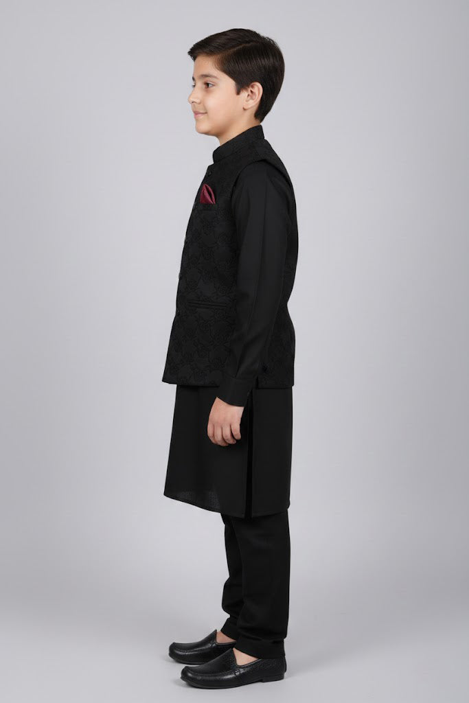 WaistCoat Trouser Suit K-3347-B