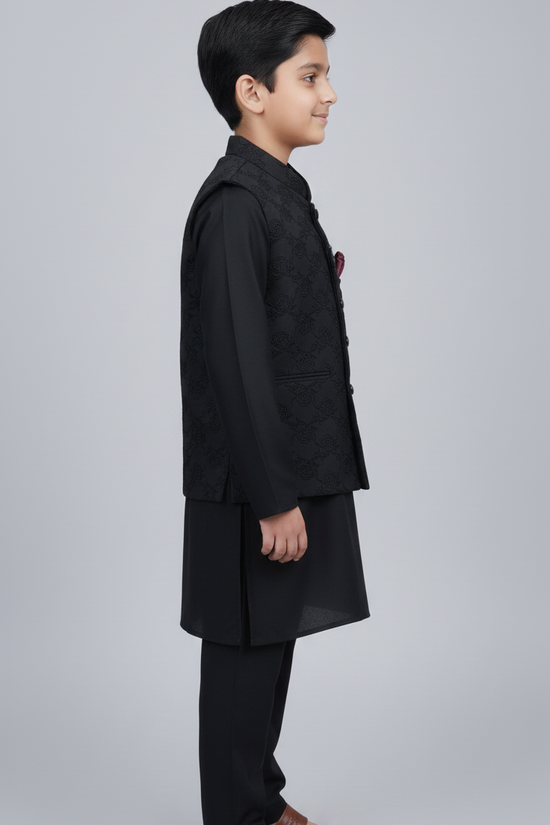 WaistCoat Trouser Suit K-3347-B