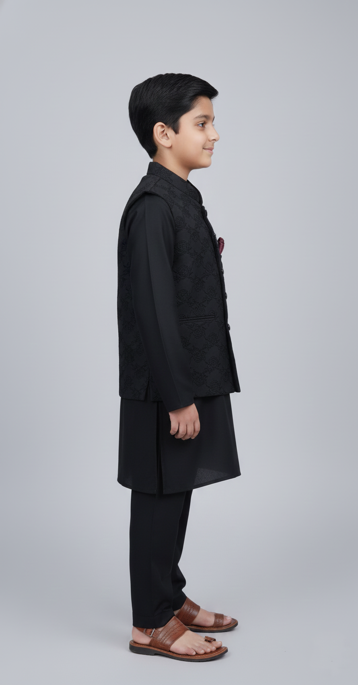 WaistCoat Trouser Suit K-3347-B