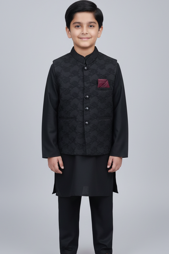WaistCoat Trouser Suit K-3347-B