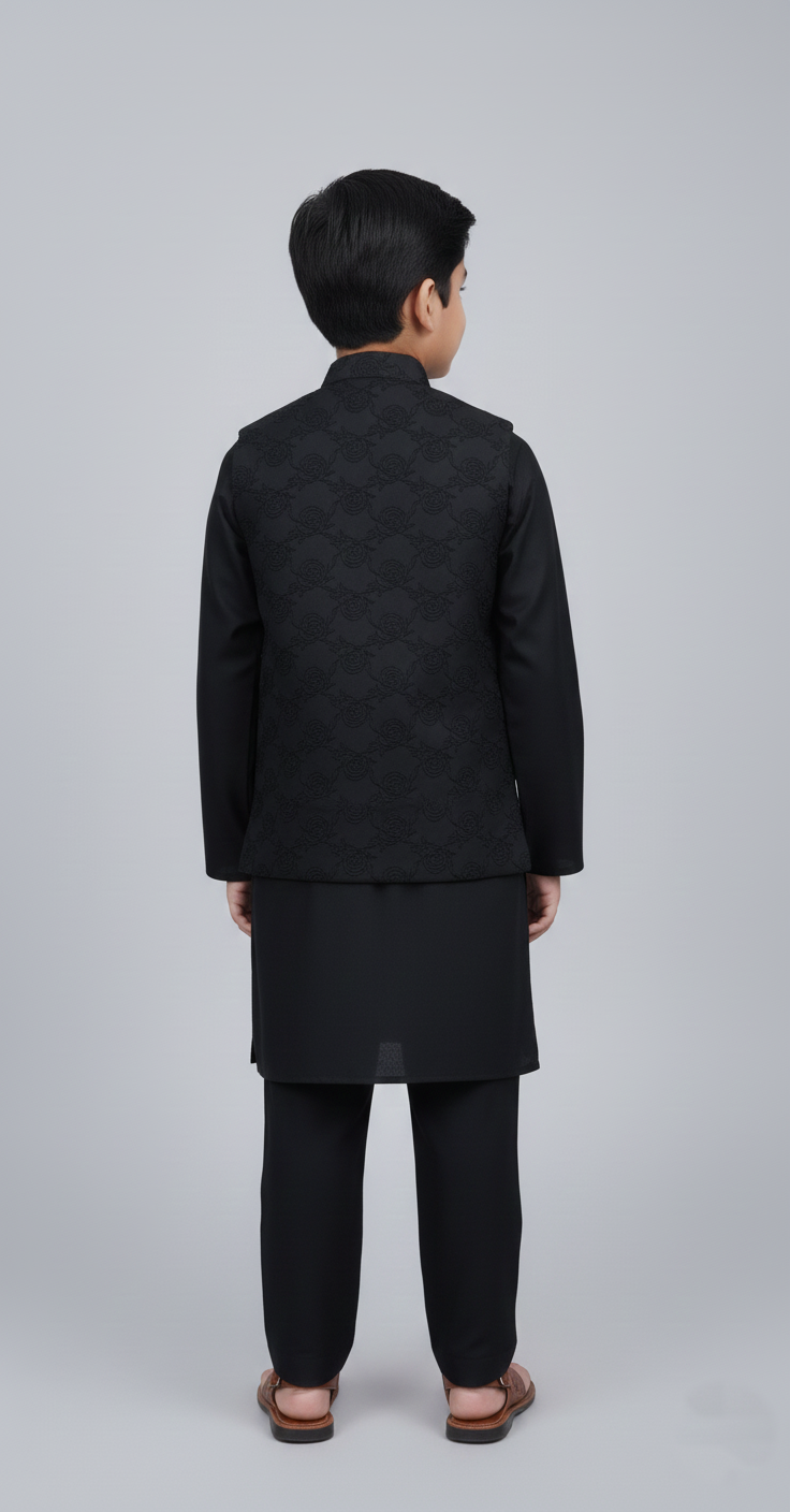 WaistCoat Trouser Suit K-3347-B