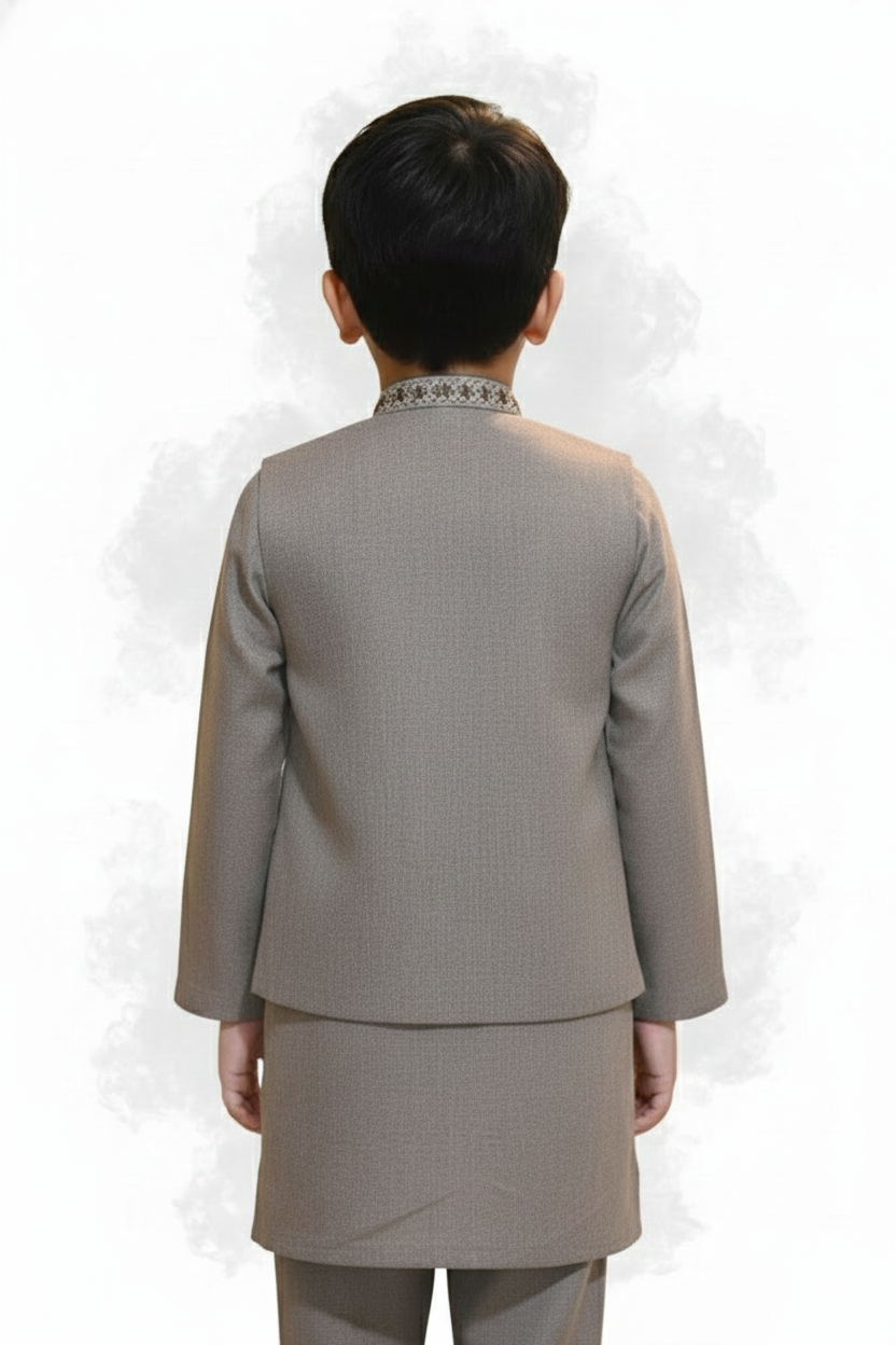 WaistCoat Shalwar Suit 26-006