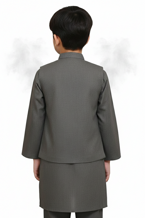 WaistCoat Shalwar Suit 26-003