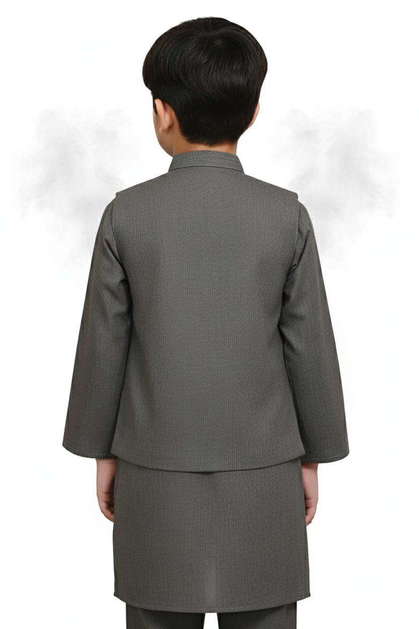 WaistCoat Shalwar Suit 26-003