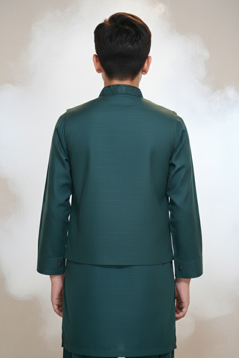 WaistCoat Shalwar Suit 26-005