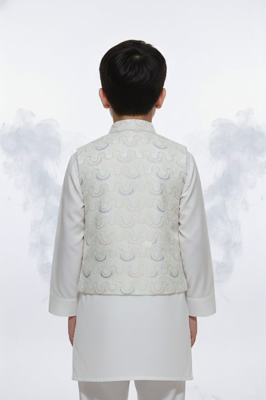 WaistCoat Shalwar Suit 25-995