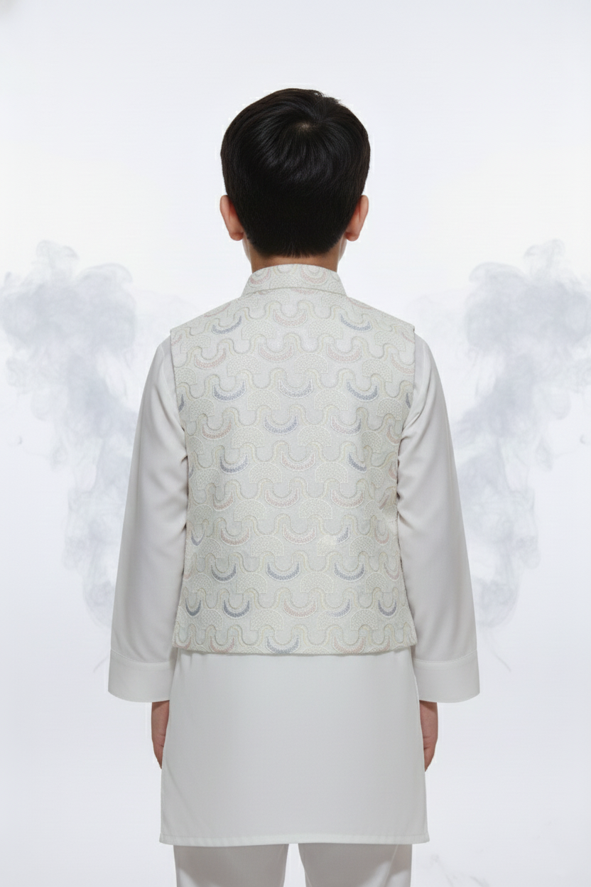 WaistCoat Shalwar Suit 25-995