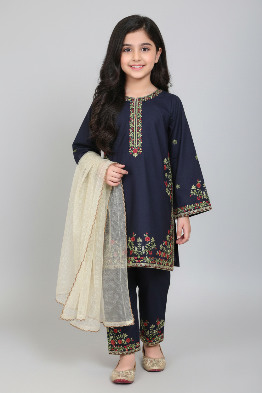 Shalwar Suit Brand T-EMB-006