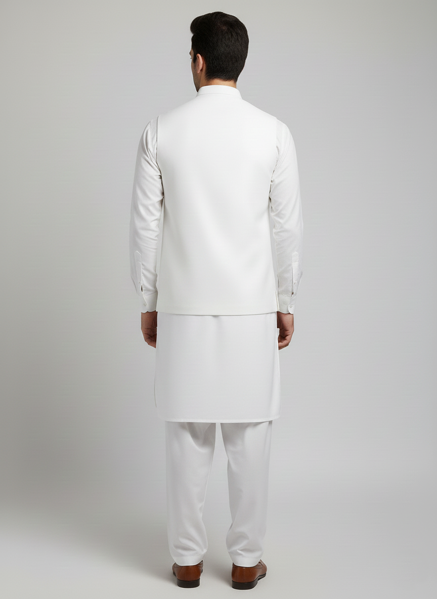 WaistCoat Shalwar Suit WS-222-111