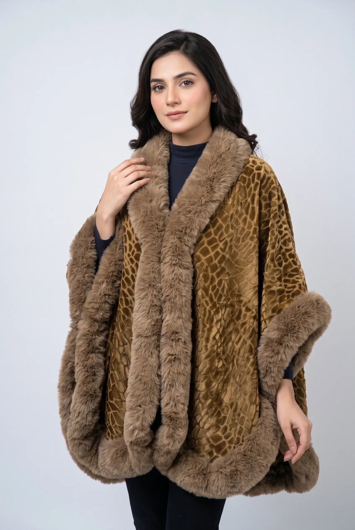 Cape Shawl 1606-KT-09